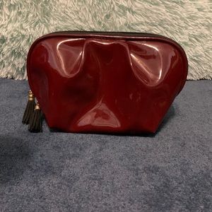 Red Macys makeup bag